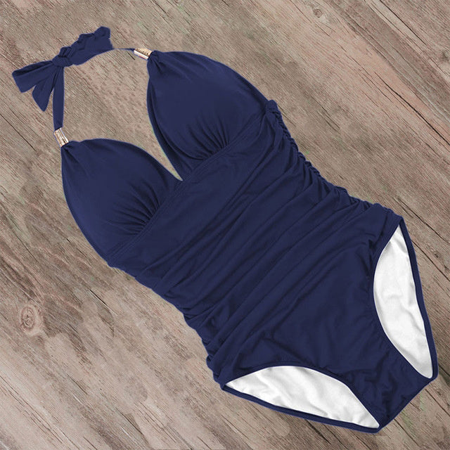 Swimming Suit Bikini swimwear Swimsuit Women Retro Stripe